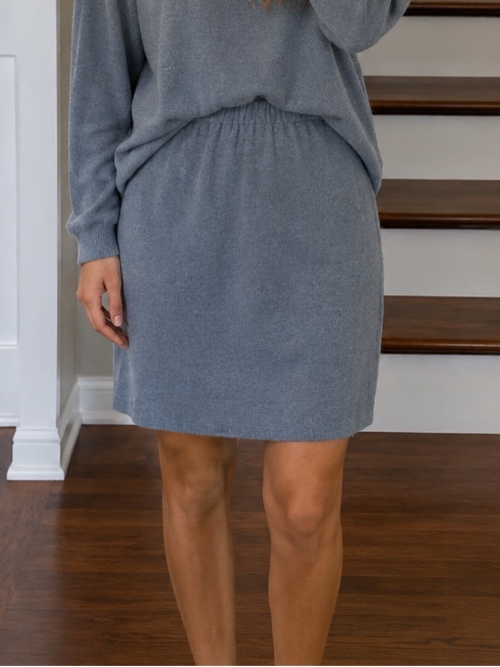 Vintage Lisandro Sarasola 70% Merino Wool Knit Skirt – Made in Argentina